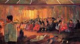 Paul Gauguin Wall Art - The House of Hymns